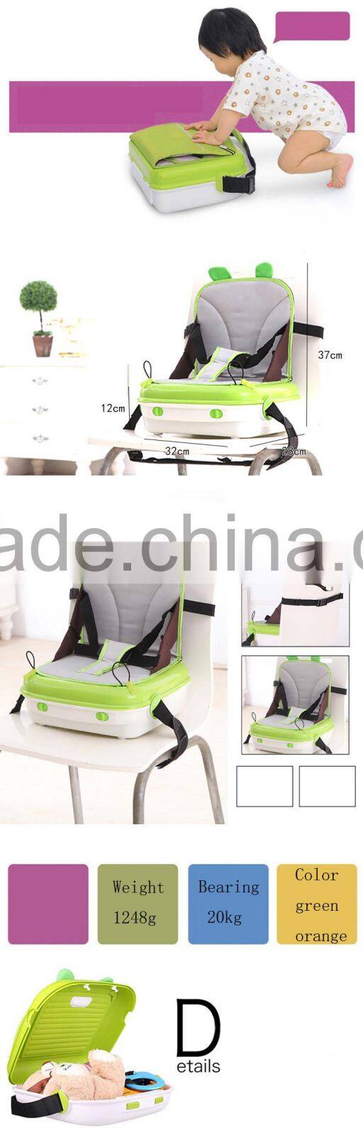 China goods wholesale portable foldable baby chair mommy bag-green