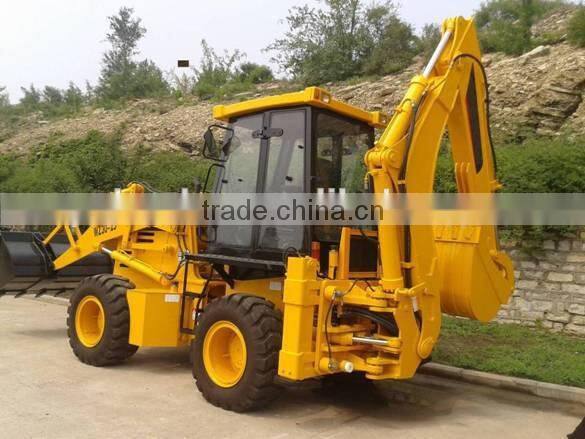 Hot sale mini backhoe loader YN870 1.2cbm bucket capacity