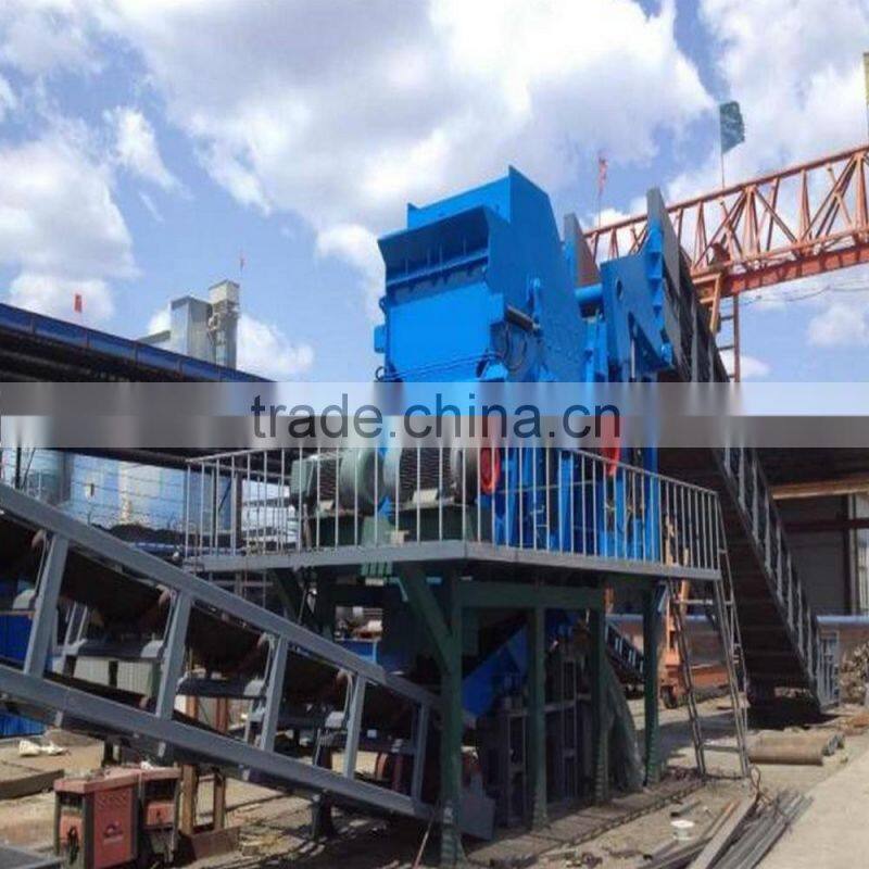 Paint Bucket Crusher/ Waste Metal Pipe Crusher/ Metal Steel Plate Crusher --- DeRui - Wechat: 835019127