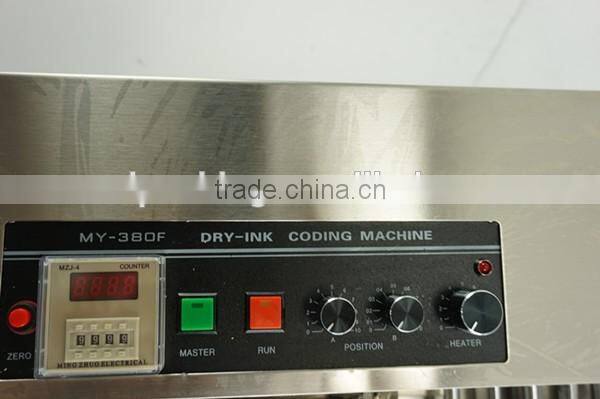 MY-380F Solid-Ink Paper/Plastic Film/Aluminum Foil/Cardboard Coder,Coding Machine