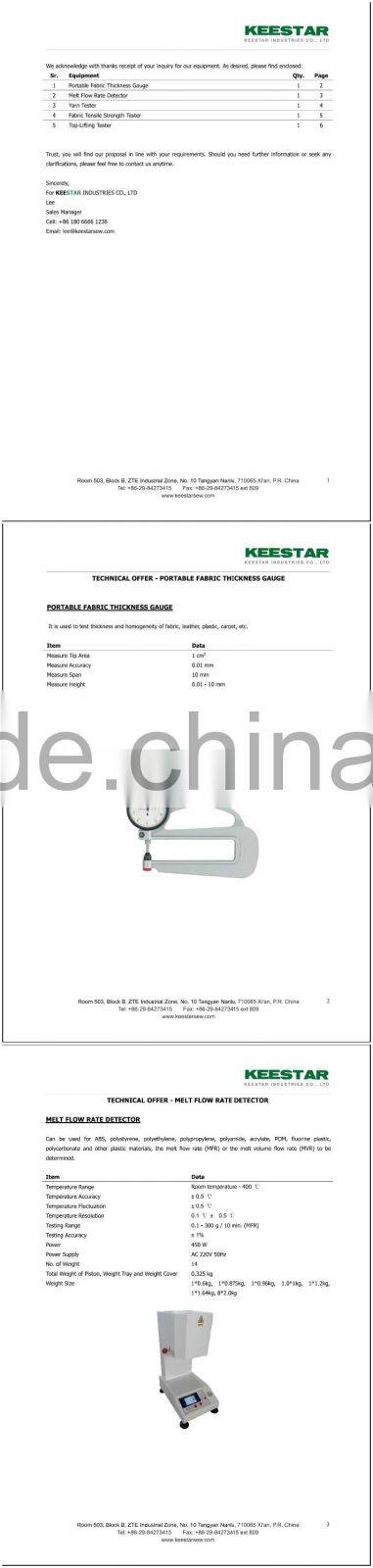 Keestar FIBC container bag sewing machine