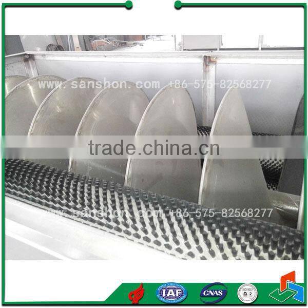 China Potato Carrot Washing Peeling Machine