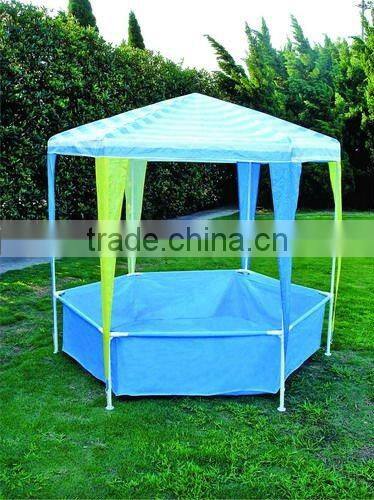 0.9X0.9X0.9 Kid's gazebo with swimming pool