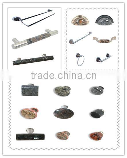 granite cabinet knob door knob&pull with nice color and various shape for kitchen and bathroom