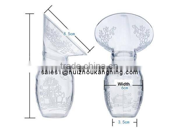 Silicone Breast Pump For Breastfeeding With Lid
