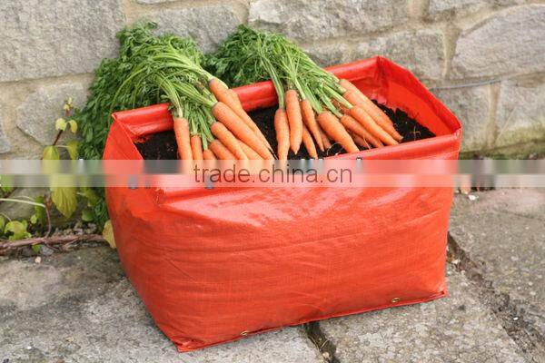 Rectangle Carrot and Root Vegetable Patio Planting Bags or Planters