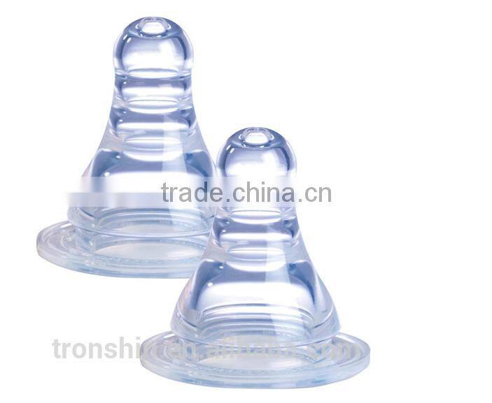 Wholesale BPA Free Molding Silicone Baby Nipple