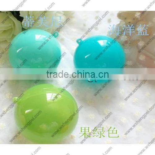 Cleverish portable cute ball plastic storage jewelry wedding box kit