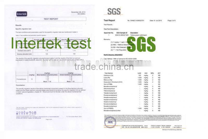 natural safe bamboo fiber kids bowl