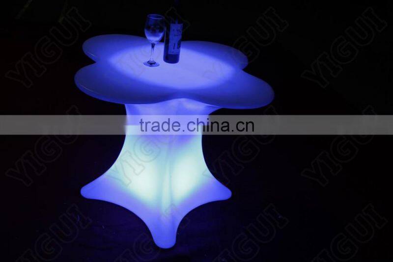 2015 wholesaler rechargeable party table/led ball furniture sale