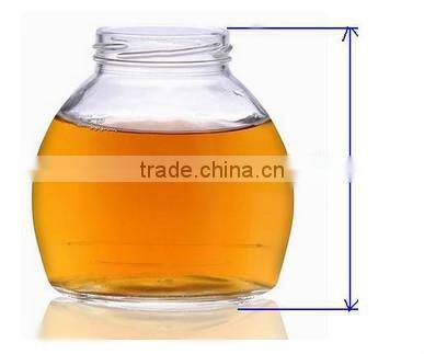 new design glass storage jar