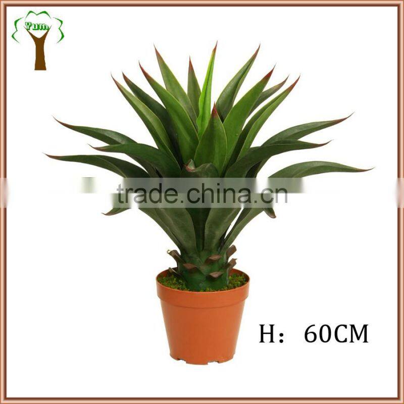 mini fake agave plant bonsai