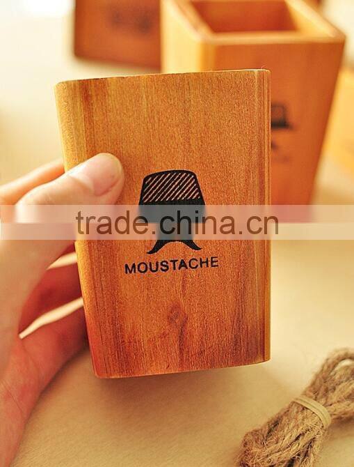 Office or Student's wood Pen Holder/Pen Container