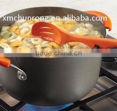 hot sale bamboo slotted spoon