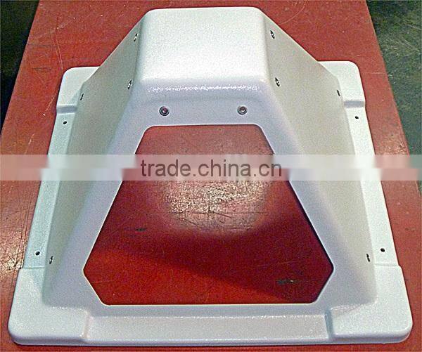 Custom blister plastc pyramid top for furniture