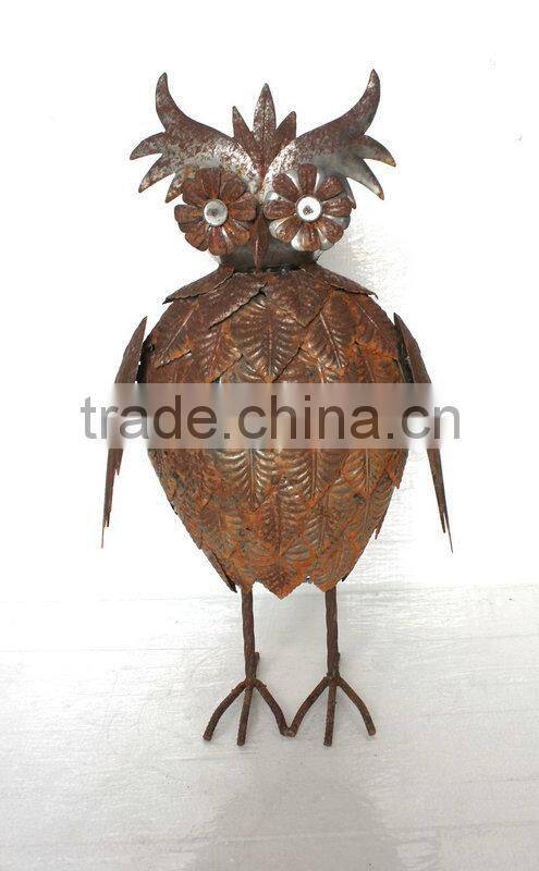 Owl outdoor garden decor