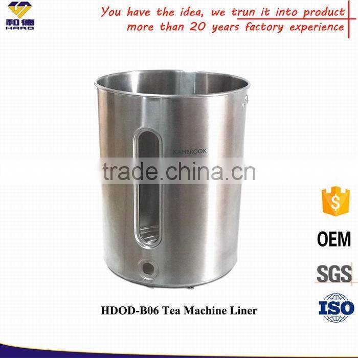 Customized Metal Deep Drawing Parts, Deep Draqing For Tea Machine Liner