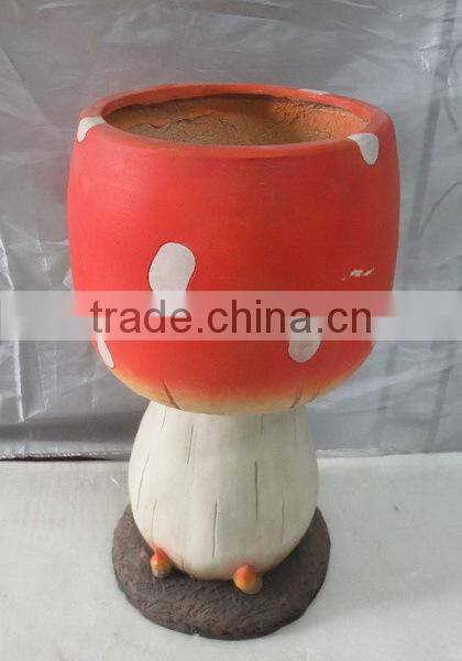 knock-down fiberglass planter flower pot / garden split pot planter pot