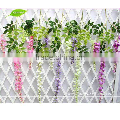 GNW FLV23 New style Fashion Artificial Ivy Vine Leaves Fake Foliage Flower Garland Plants Home Decoration for sale