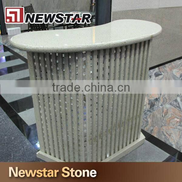 Newstar Stone white granite bathroom countertop