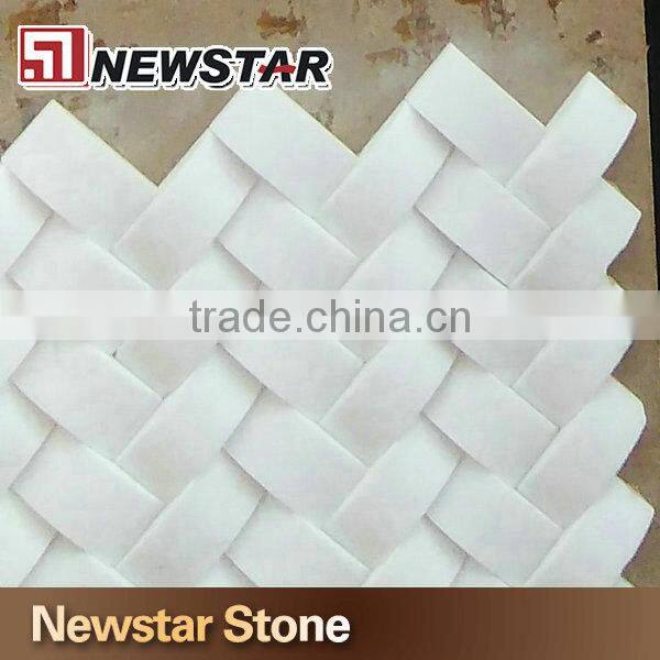Newstar Bathroom wall mosaic natural stone marble mosaic tile