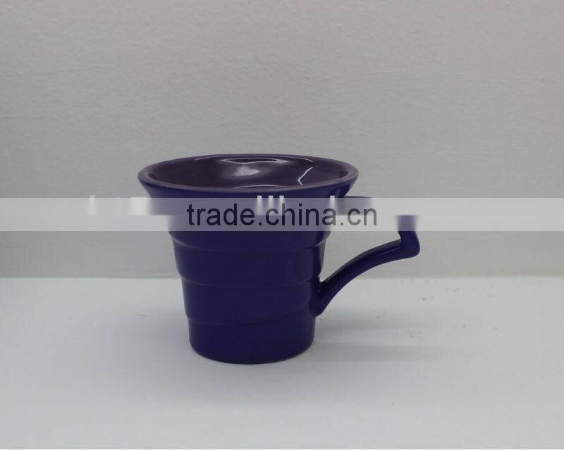Promotional 3pcs ceramic purple teapot set