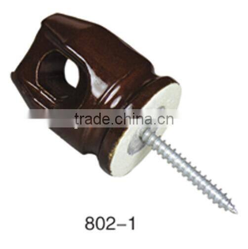 porcelain ceramic electric fence wiring insulator with factory price