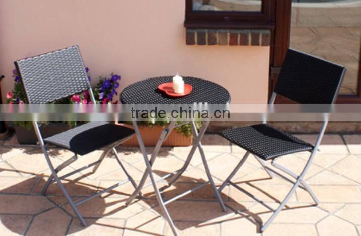 Outdoor Wicker Used Folding Tables Chairs AK1253