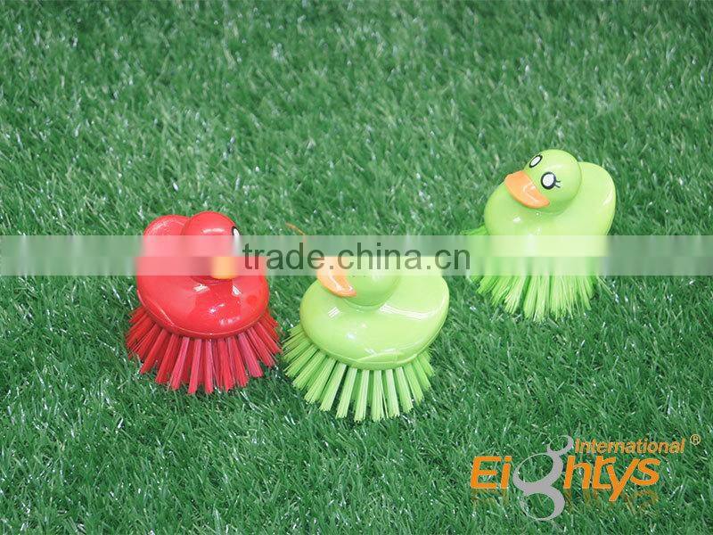 892 special design carton kitchen cute duck dish brushes