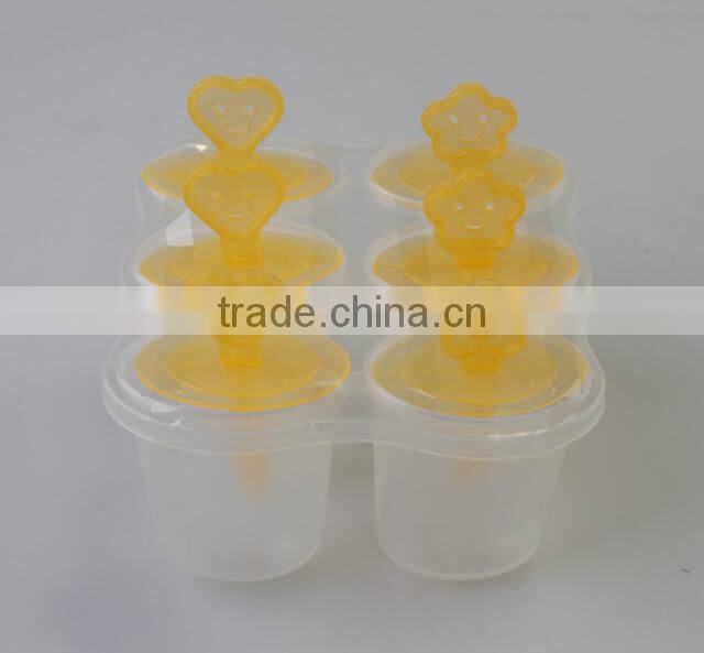 Promotional Plastic Family Use Popsicle Ice Mold