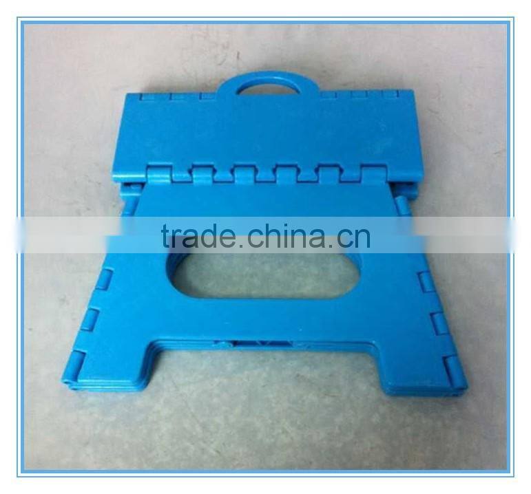 Multi-functional household blue folding step stool