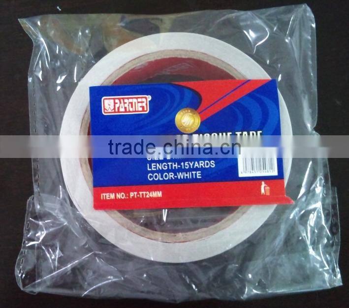 High quality Tissue embroidery Double side Tape