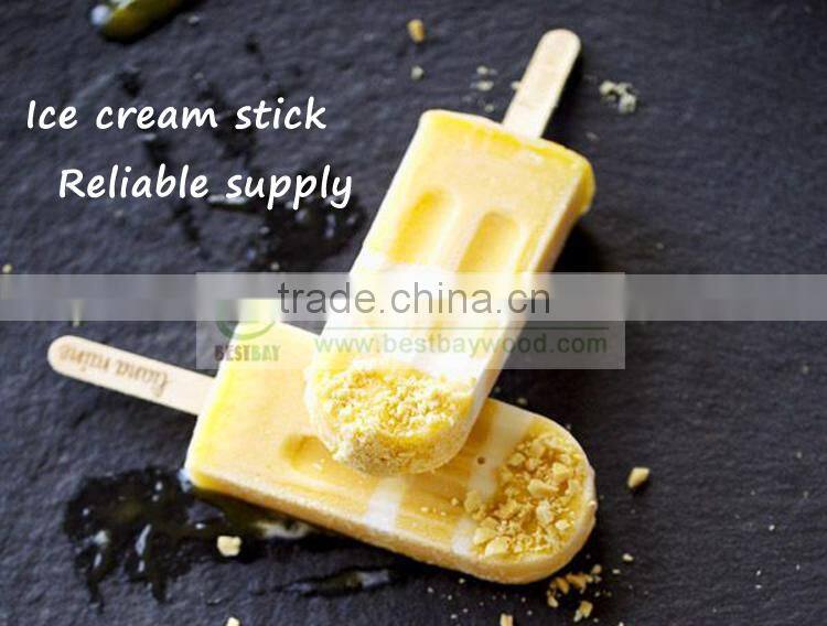 Custom branded wooden popsicle stick