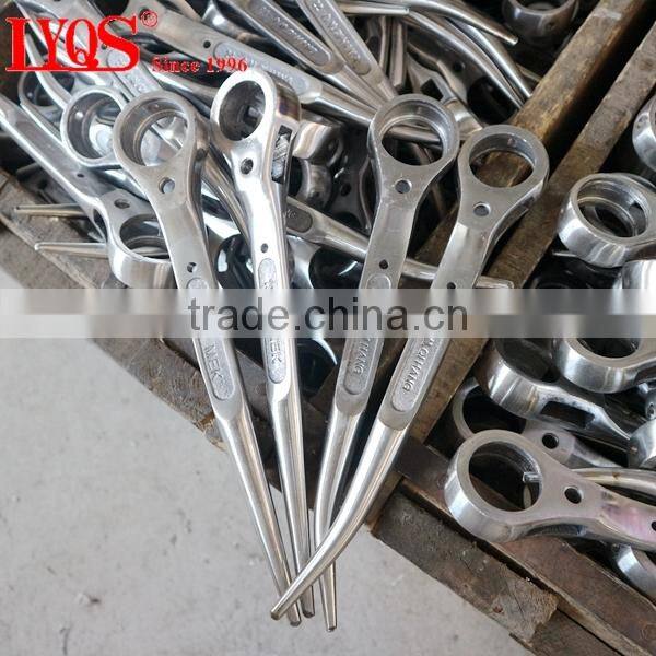 7/16 Bi-hex Box End Poker Handle Scaffold Spanner