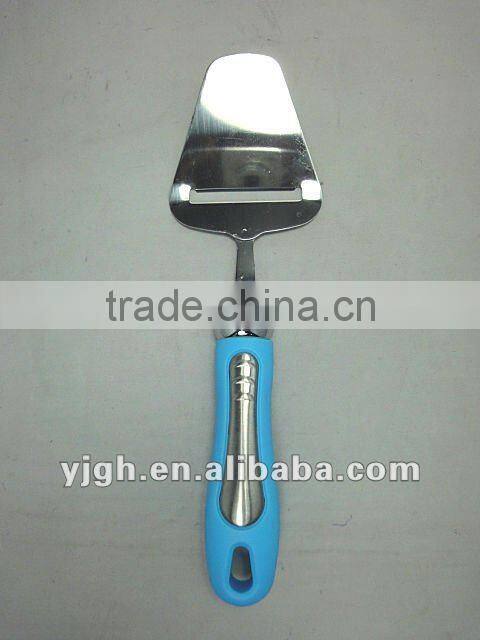 Stainless steel cheese slicer / spatula