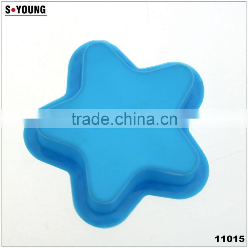 11015 Silicone Star Shaped Cupcake Holder/Mold