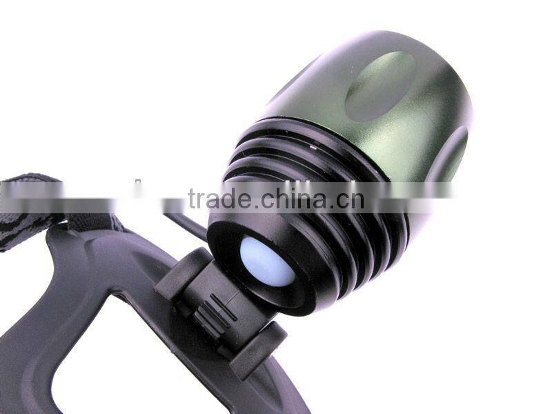 XM-L T6 LED 3-Mode 800LM High Power Zoom Focus Head Lamp