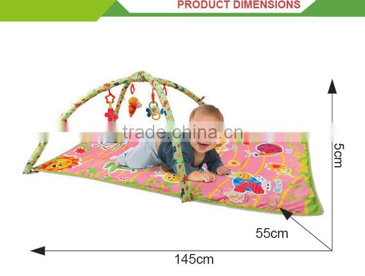 Wholesale cotton game toy blanket equipment play gym baby