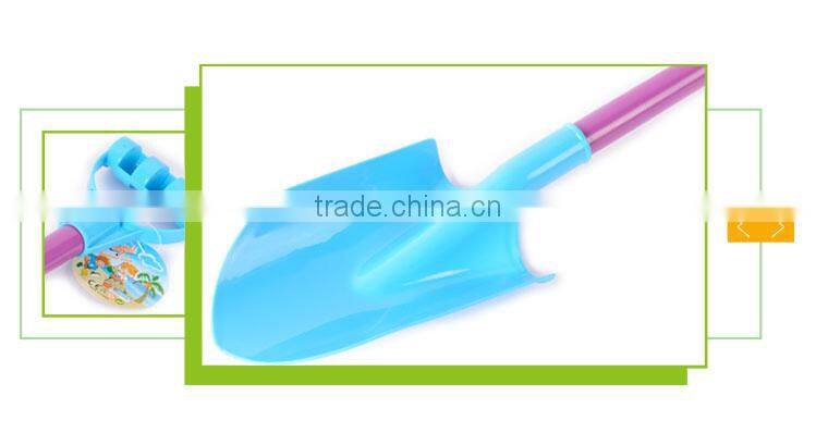Most popular children outdoor toy plastic shovel handle