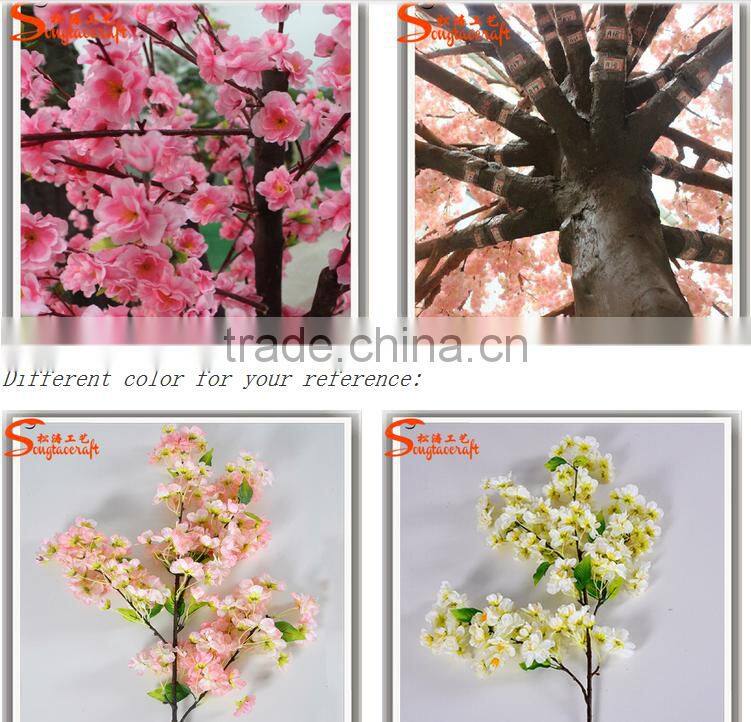 Hot sale artificial flower tree artificial cherry blossom tree new product wedding decor ornamental trees and plants