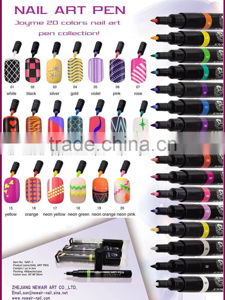 Joyme professional colors nail art drawing pens