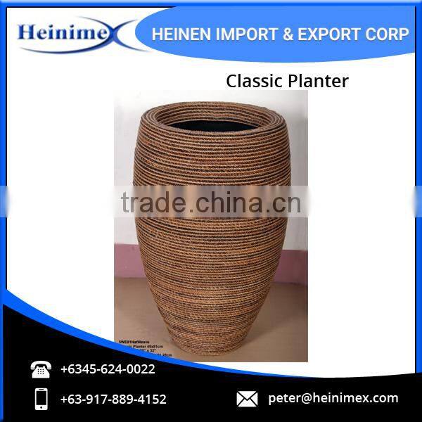 Natural Classic Planter for Bulk Buyers