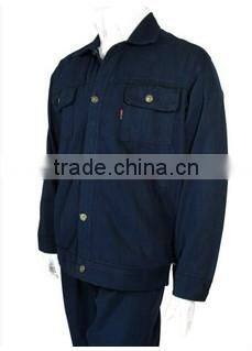 Men's jeans protective workwear made in JIangxi Province,China. OEM is always welcome