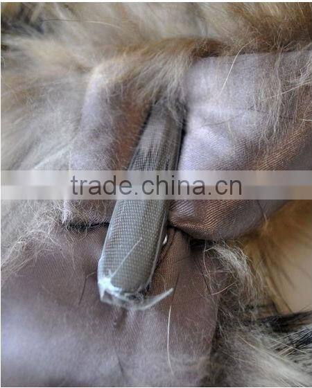 CX-S-47B Hot Selling Custom Color Raccoon Fur Trim Strips