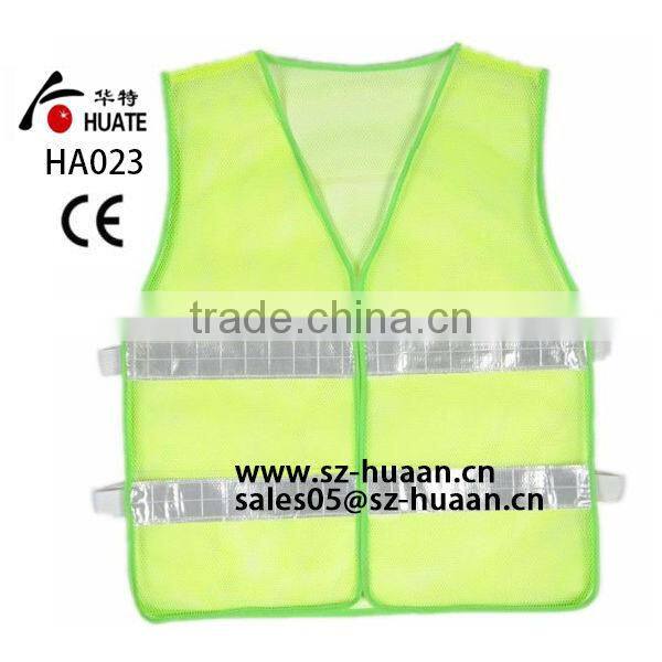 BC01002 Economic High Visibility Lemon Yellow Safety Vest
