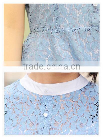 Fashion Ladies New Fashion Lace Blouse Designs