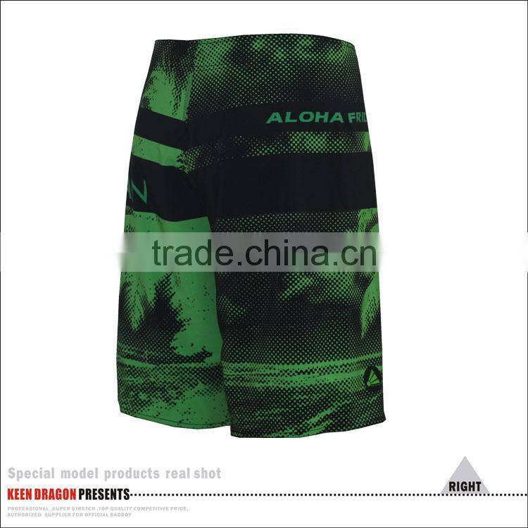 Neon green custom boardshorts wholesale