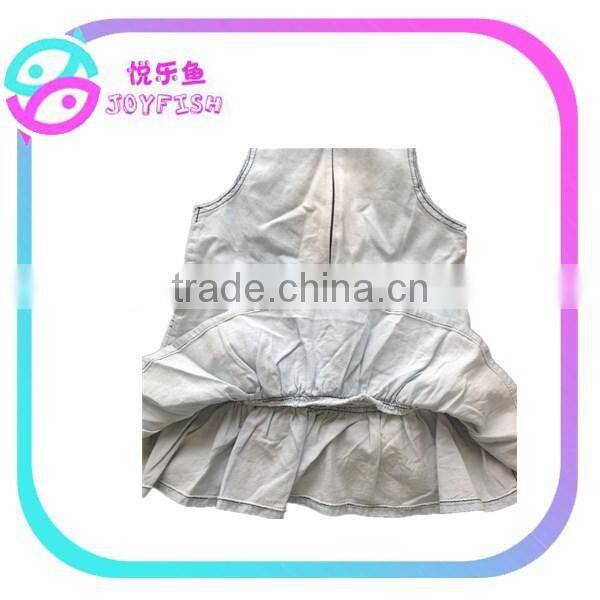 New style girl's denim dress