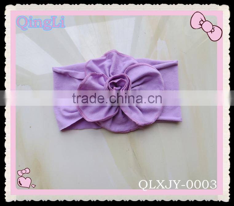 New arrival boutique children girls hair headband Big flower baby headbands