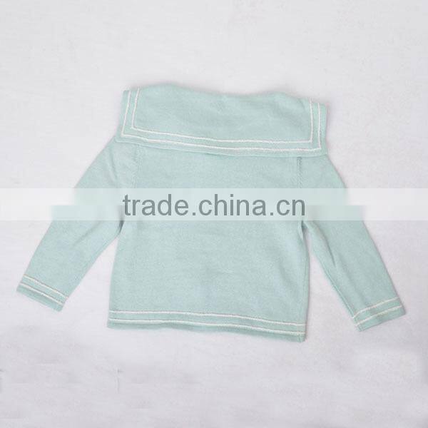Sailor style baby boy pullover sweater designs